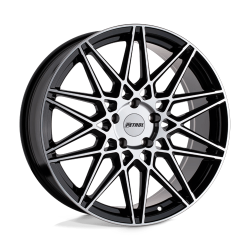 P3C 18X8 5X105 72.1 +40 G-BLK-MACH by Petrol Wheels