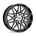 P3C 18X8 5X105 72.1 +40 G-BLK-MACH by Petrol Wheels