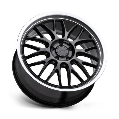 P4C 16X7 4X100 72.1 +40 G-BLK-MACH by Petrol Wheels
