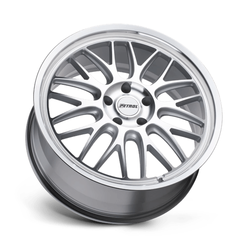 P4C 16X7 5X100 72.1 +40 SLV-MACH by Petrol Wheels