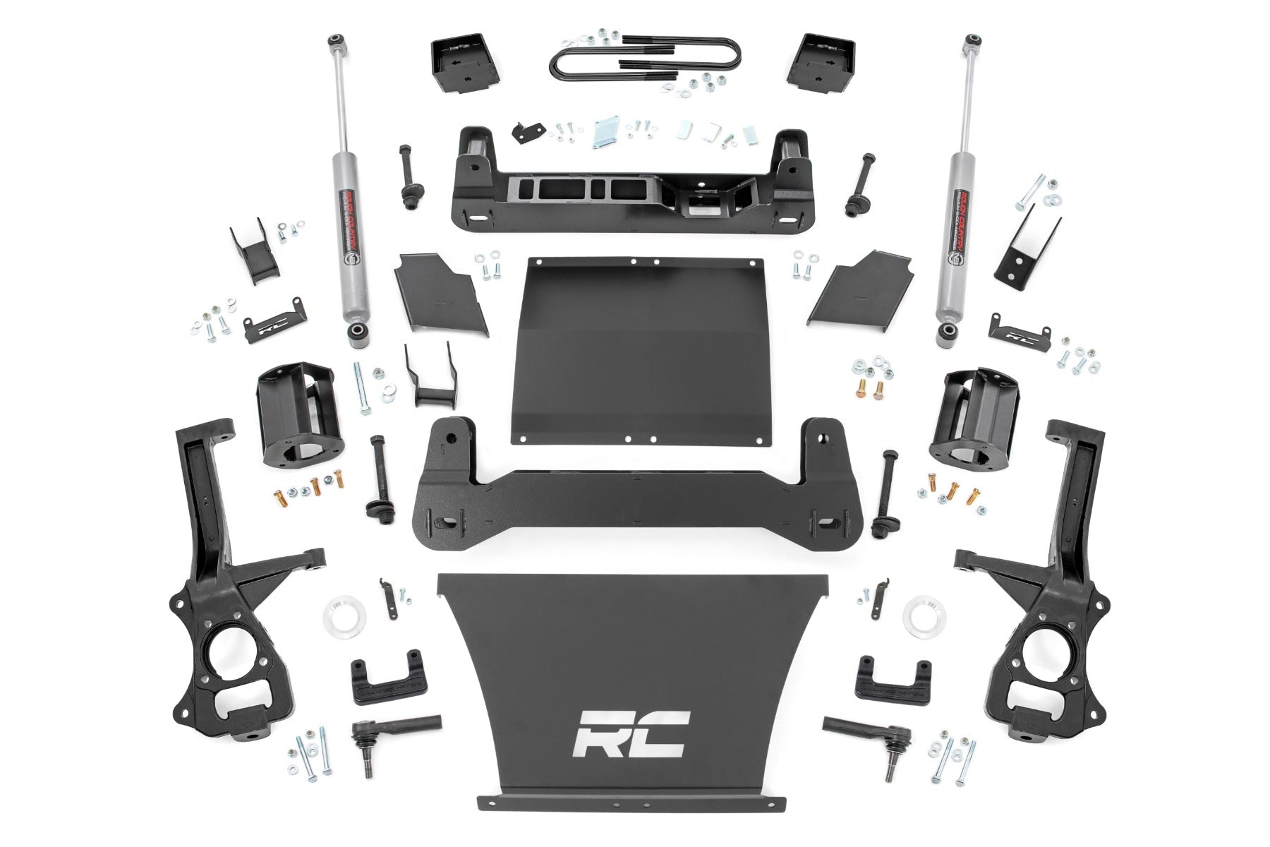 6 Inch Lift Kit | Mono Leaf Rear | Chevy Silverado 1500 4WD (2025-2026) by Rough Country
