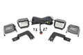 LED Light | Under Bed Mount | 3" Chrome Pair | Wide Angle | Polaris XPEDITION ADV 5 by Rough Country