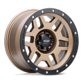 PHASER 17X9 6X5.5 108 -6 M-BRNZ-BLK by Pro Comp