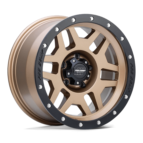 PHASER 17X9 6X5.5 108 -6 M-BRNZ-BLK by Pro Comp