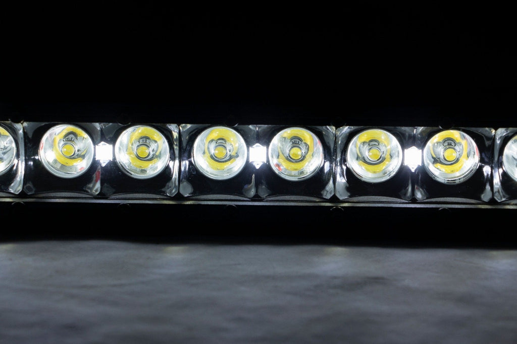 30 Inch Black Series LED Light Bar | Single Row | Cool White DRL by Rough Country