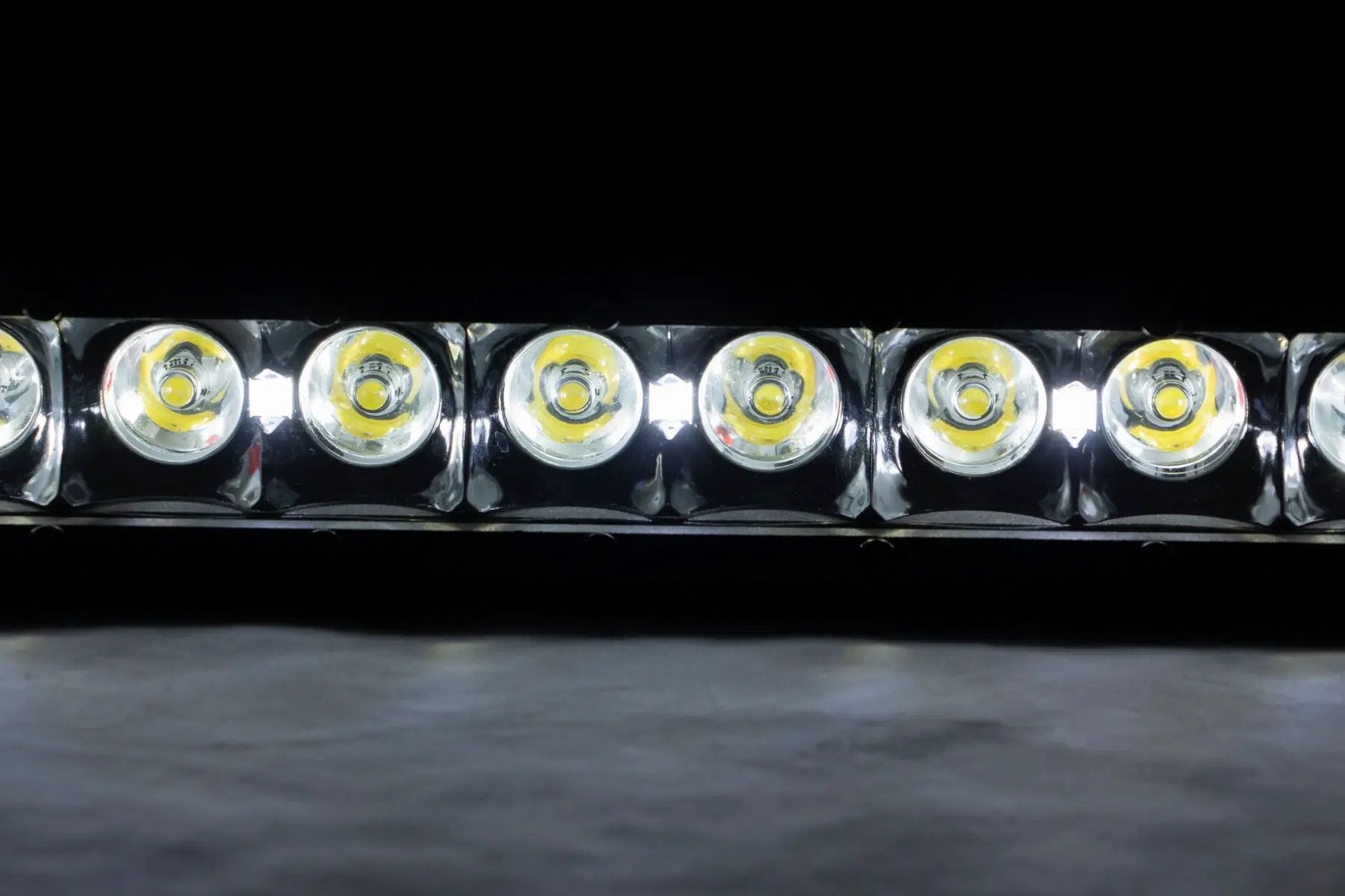 8 Inch Black Series LED Light Bar | Single Row | Cool White DRL by Rough Country