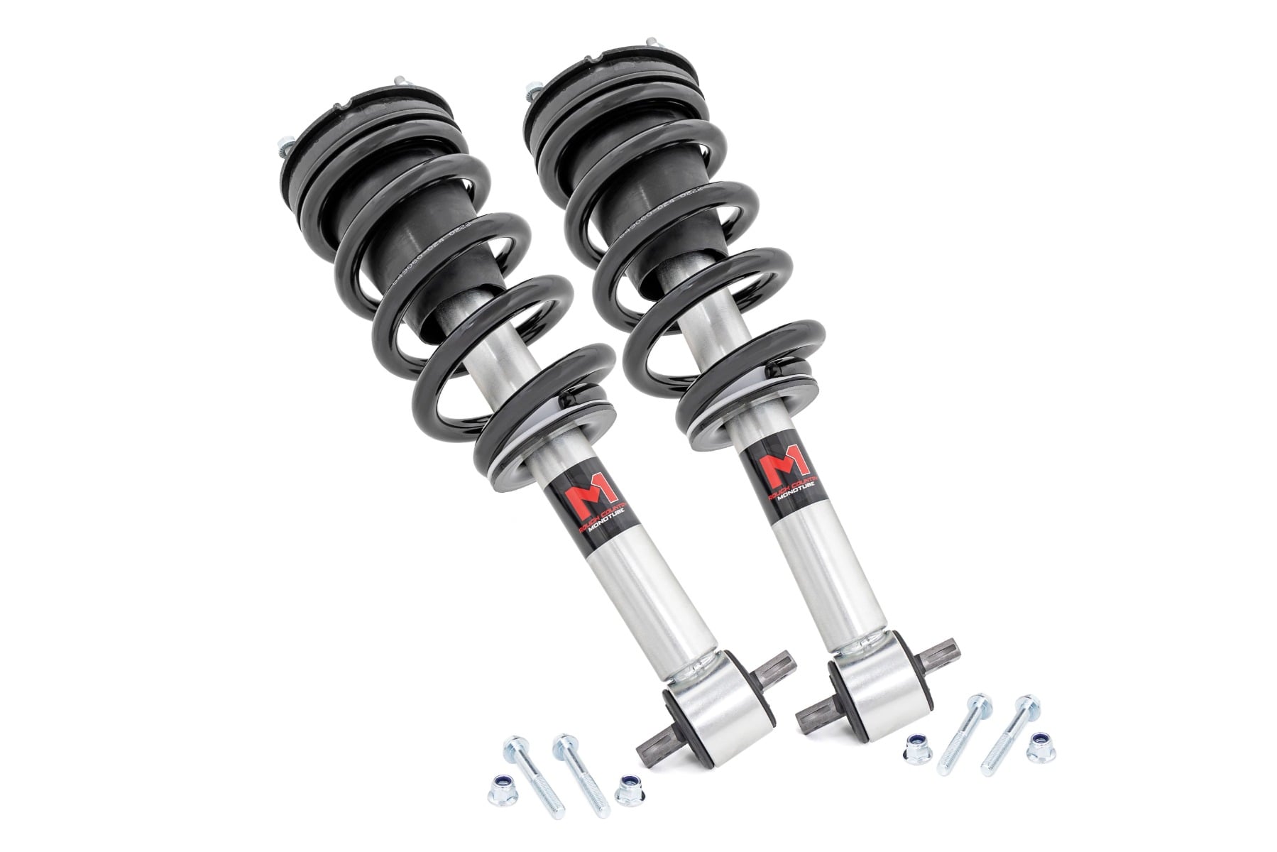 M1 Loaded Strut Pair | 3.5in | Chevy/GMC Sierra 1500 (19-26)/Silverado 1500 (19-26) by Rough Country