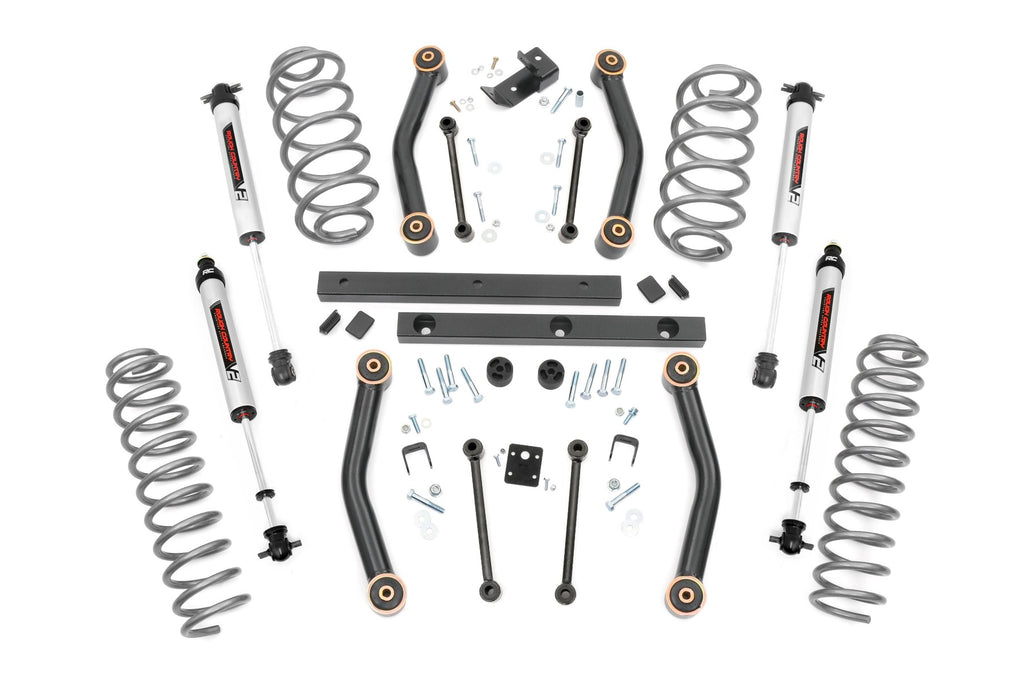 4 Inch Lift Kit | V2 | Jeep Wrangler TJ 4WD (1997-2002) by Rough Country