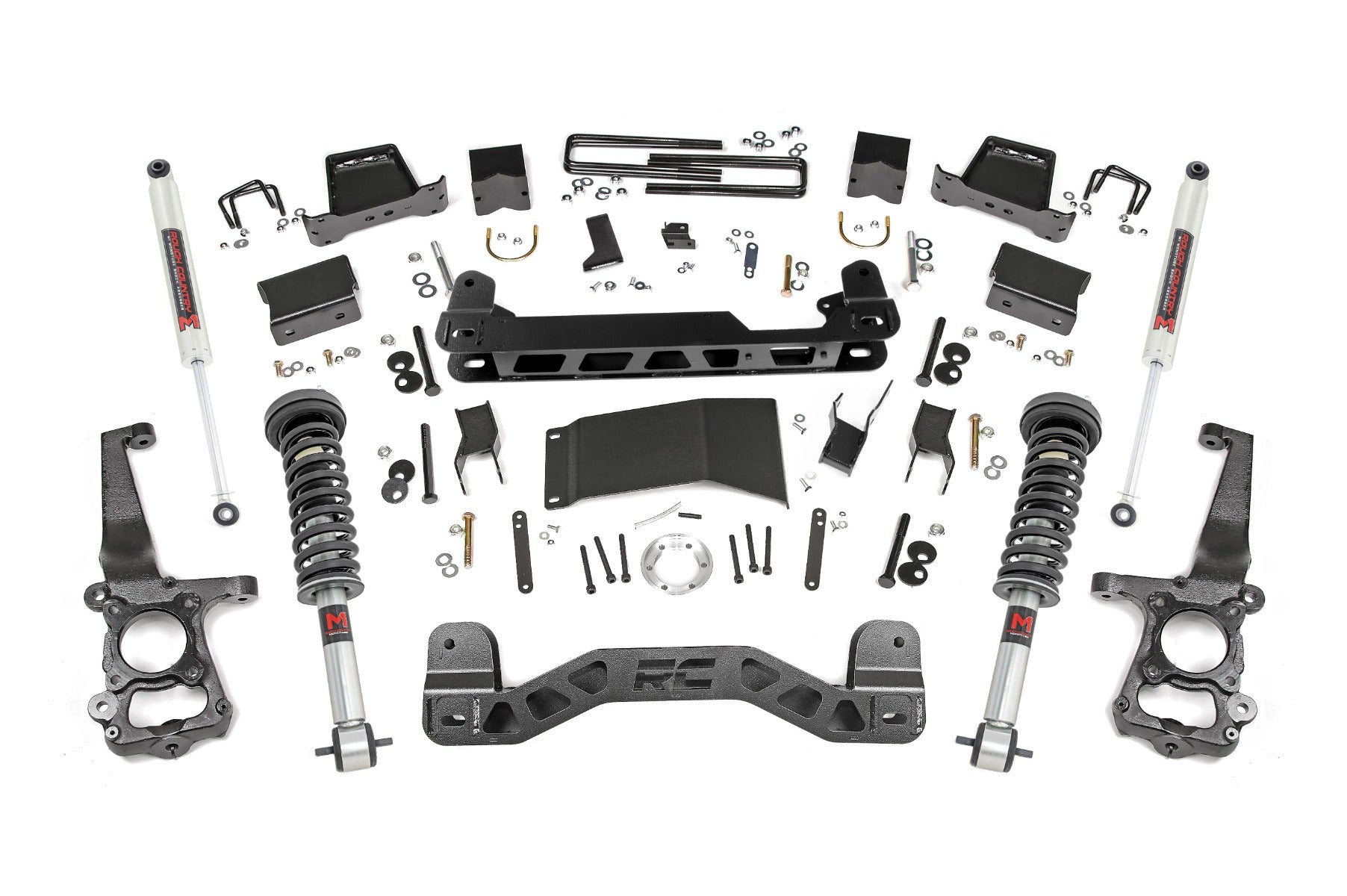 6 Inch Lift Kit | M1 Struts/M1 | Ford F-150 4WD (2015-2020) by Rough Country