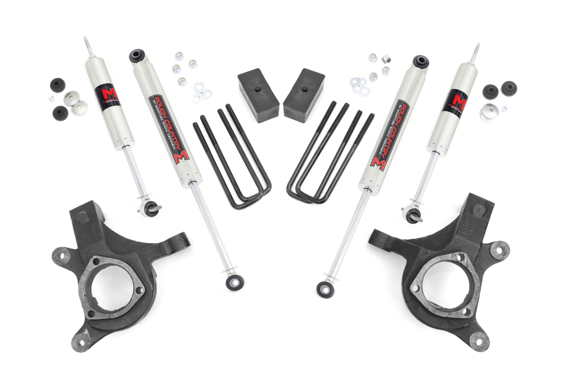 3 inch Lift Kit | M1 | Chevy Silverado & GMC Sierra 1500 2WD (1999-2006 & Classic) by Rough Country