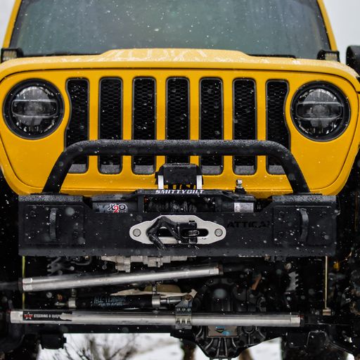 2018-2024 Jeep Wrangler JL / Gladiator 2019-2024 Apex Series Front Stubby Bumper by Attica 4x4
