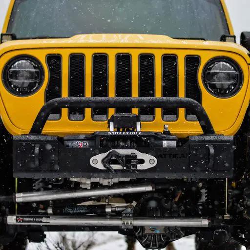 2018-2024 Jeep Wrangler JL / Gladiator 2019-2024 Apex Series Front Stubby Bumper by Attica 4x4
