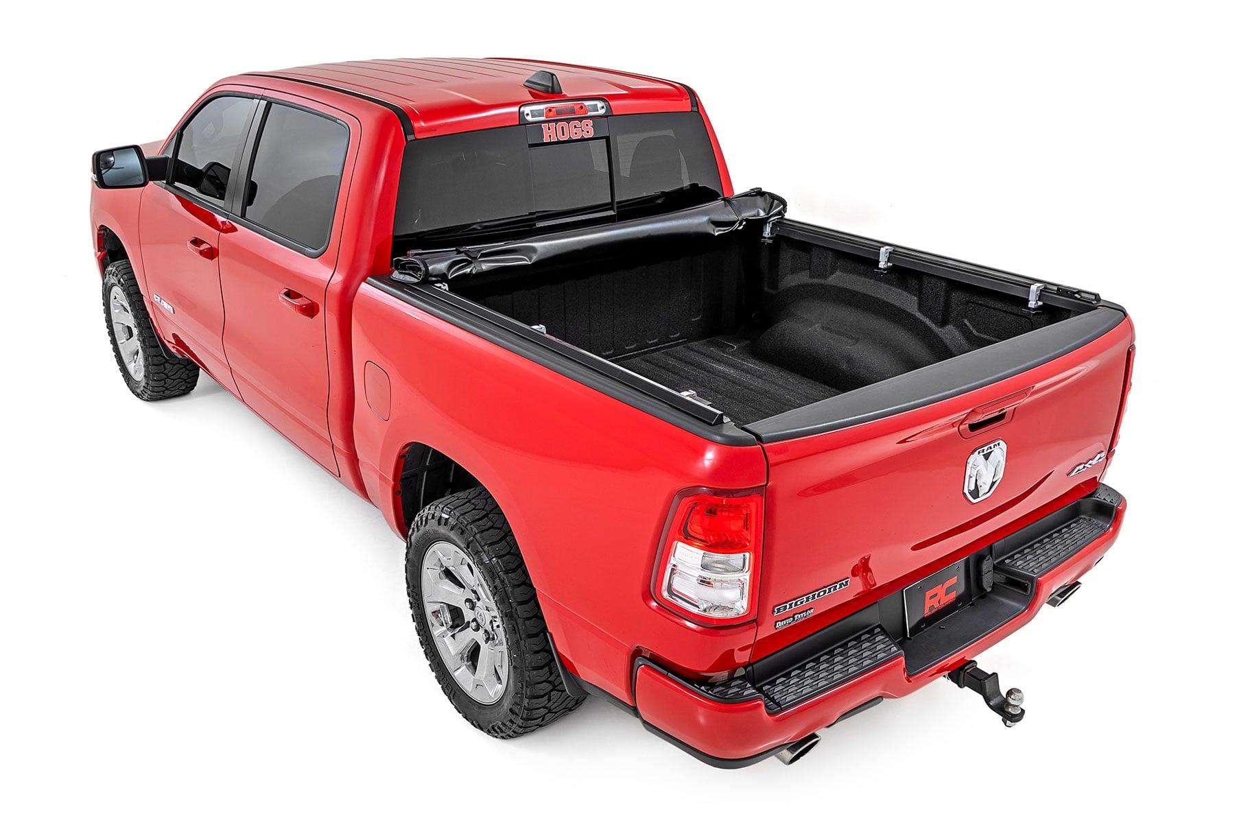 Soft Roll Up Bed Cover | 5'7" Bed | No Rambox | Ram 1500 (19-26)/1500 TRX (21-24) by Rough Country