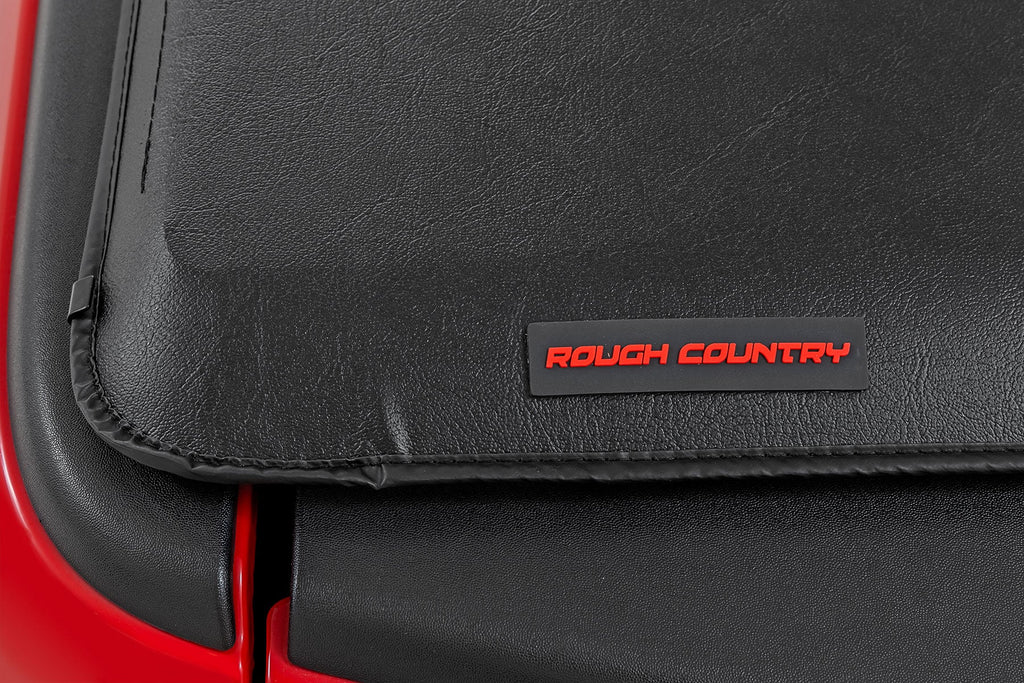 Soft Roll Up Bed Cover | 6'4" Bed | No Rambox | Ram 1500/2500/3500 (10-25 & Classic) by Rough Country