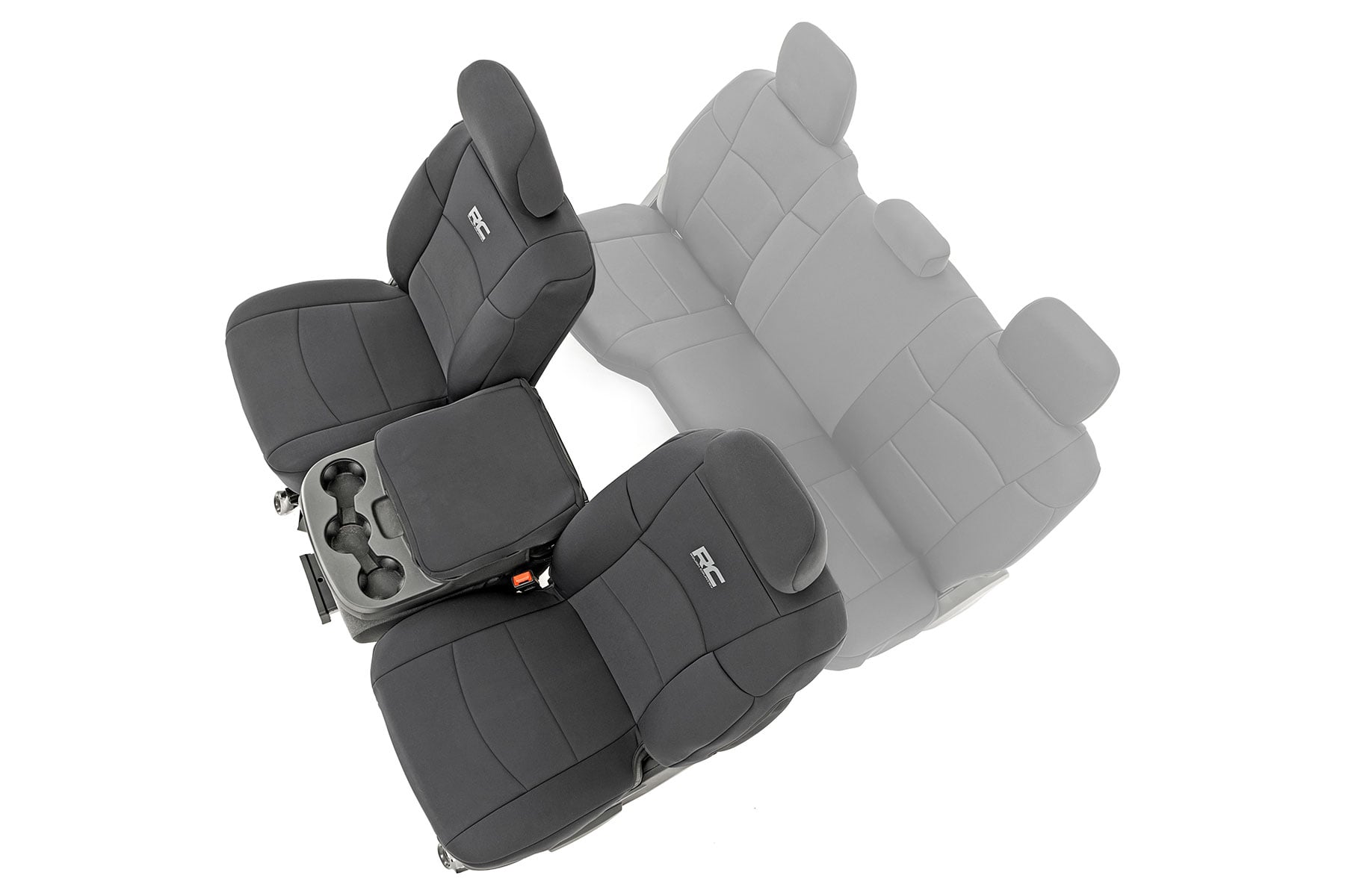 Seat Covers | Bucket Seats | FR | Ram 2500 2WD/4WD (2019-2026) by Rough Country