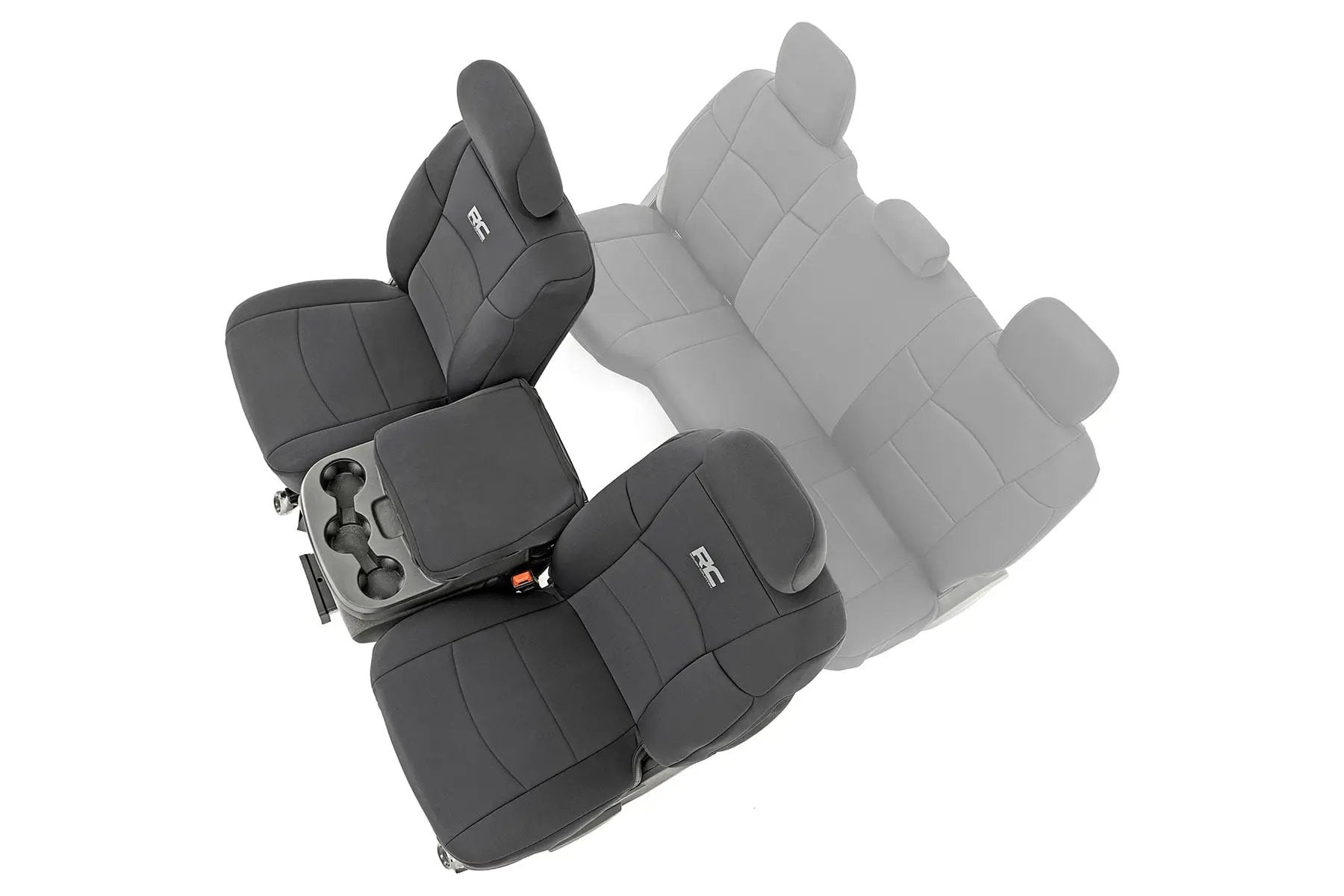 Seat Covers | Bucket Seats | FR | Ram 2500 2WD/4WD (2019-2026) by Rough Country