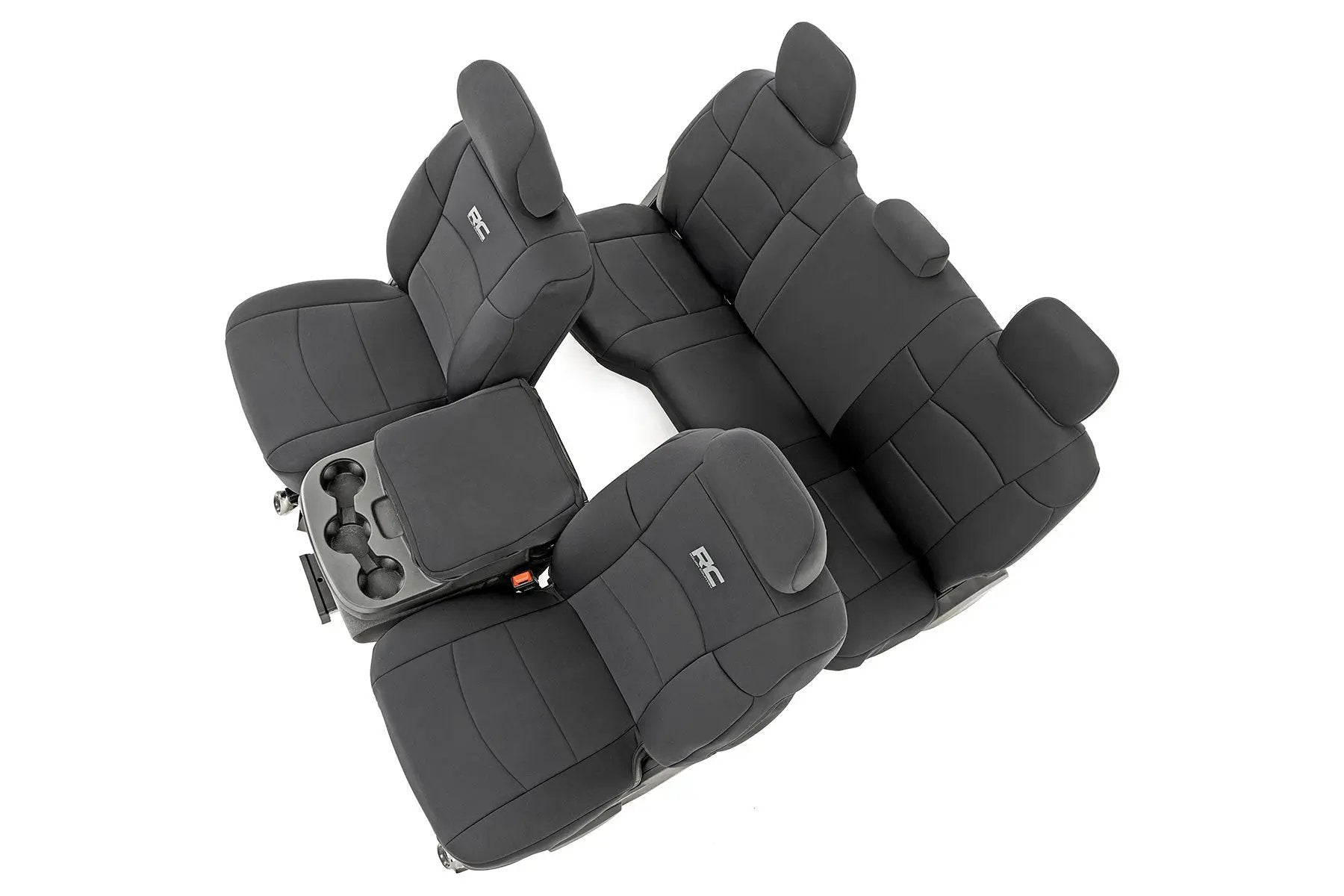 Seat Covers | Bucket Seats | FR & RR | Ram 2500 2WD/4WD (2019-2026) by Rough Country