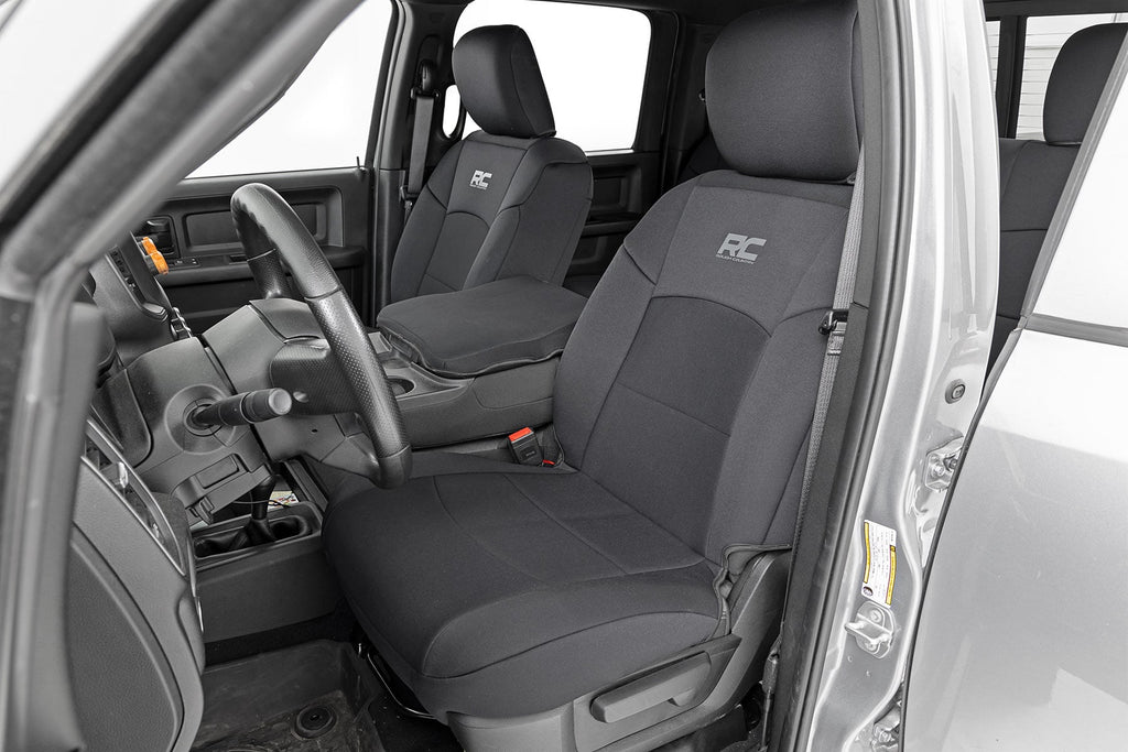 Seat Covers | FR & RR | 60/40 Rear Seat | Ram 2500 2WD/4WD (2019-2026) by Rough Country