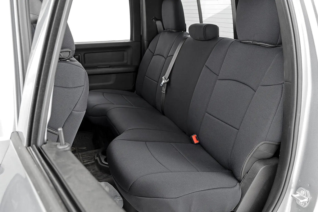 Seat Covers | FR & RR | 60/40 Rear Seat | Ram 2500 2WD/4WD (2019-2026) by Rough Country
