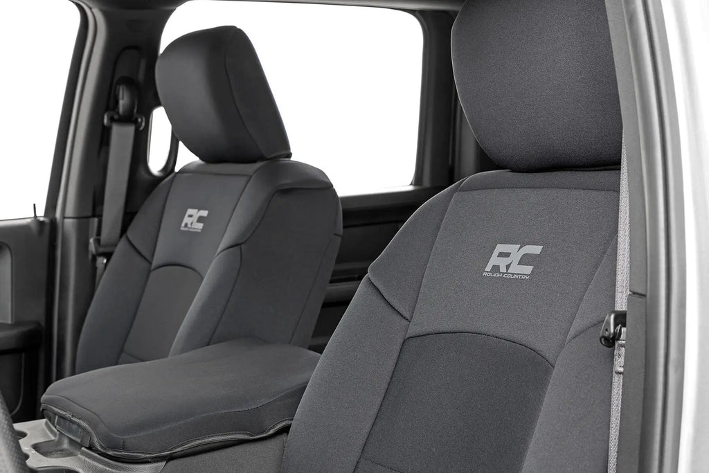 Seat Covers | Bucket Seats | FR & RR | Ram 2500 2WD/4WD (2019-2026) by Rough Country