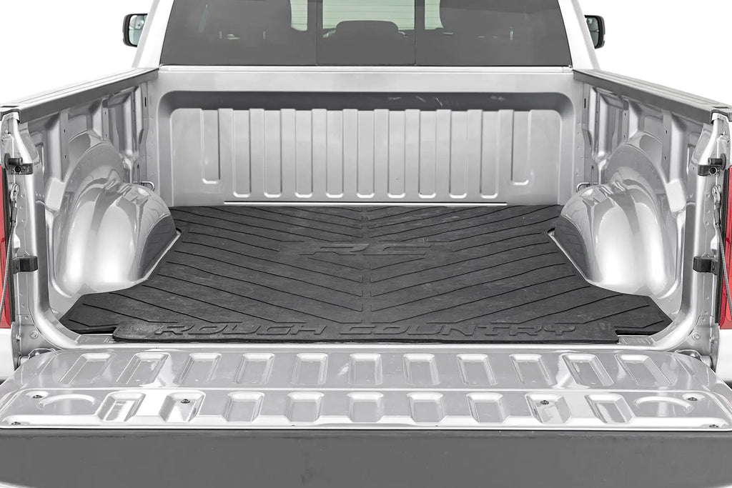 Bed Mat | 6'4" Bed | RC Logo | Ram 1500 (19-26)/1500 TRX (21-24) by Rough Country