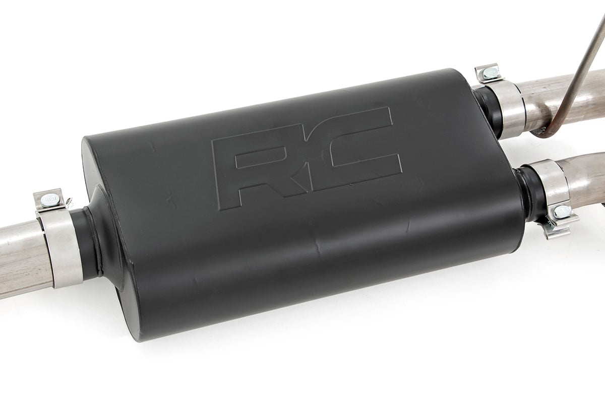 Performance Cat-Back Exhaust | Stainless | 4.7L/5.7L | Ram 1500 2WD/4WD (2009-2018 & Classic) by Rough Country