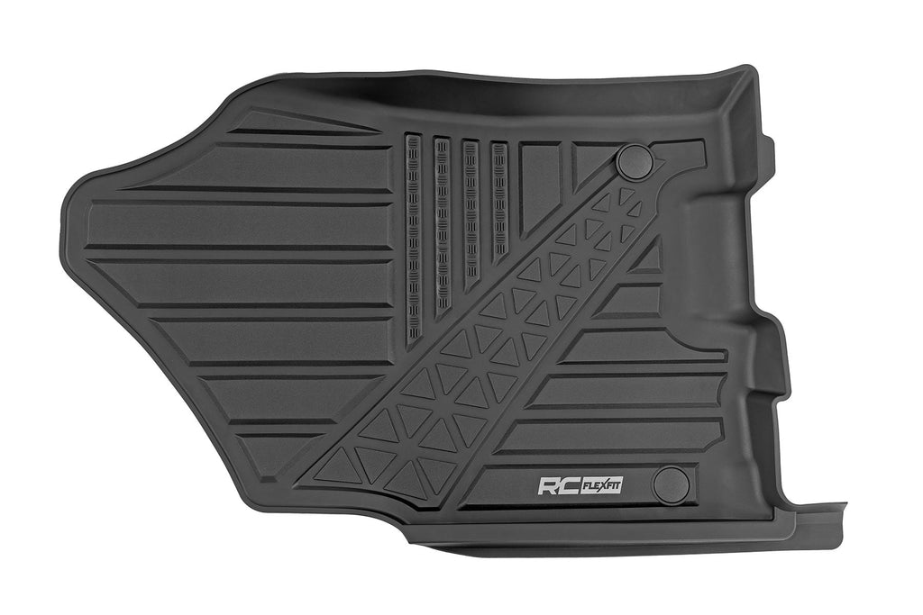 Flex-Fit Floor Mats | Front | Crew | Ram 1500 (19-24)/1500 TRX (21-24) by Rough Country
