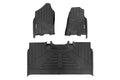 Flex-Fit Floor Mats | FR & RR | Crew | Ram 1500 (19-24)/1500 TRX (21-24) by Rough Country