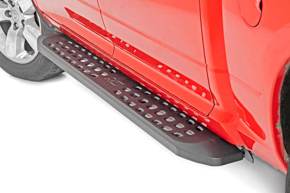RPT2 Running Boards | Crew Cab | Black | Ram 1500 (19-26)/1500 TRX (21-24) by Rough Country