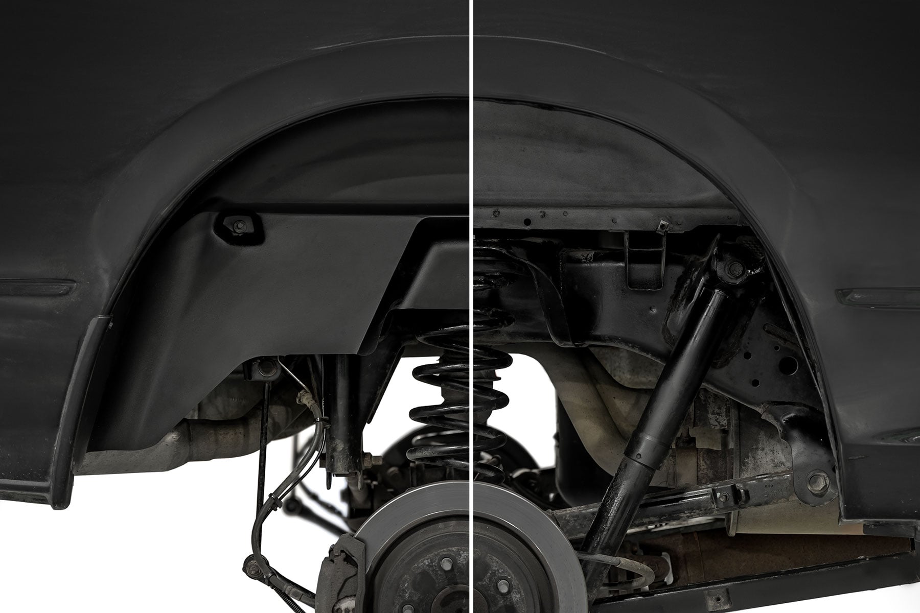 Rear Wheel Well Liners | Ram 1500/2500/3500 2WD/4WD (2010-2025 & Classic) by Rough Country