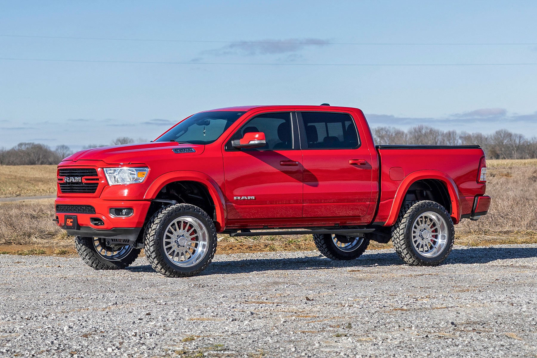 Sport Fender Flares | PX8 Black Crystal | Ram 1500 2WD/4WD (2019-2024) by Rough Country