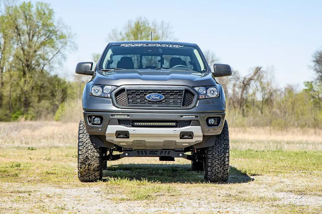 LED Light Kit | Bumper Mount | 20" Spectrum Single Row | Ford Ranger (19-23) by Rough Country