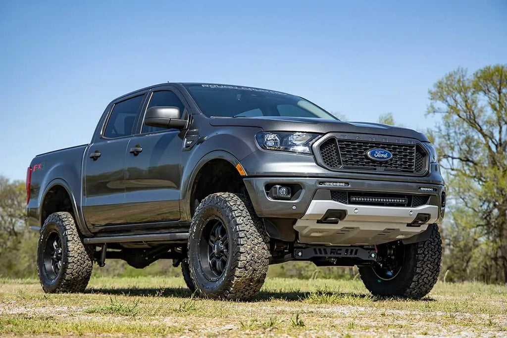LED Light Kit | Bumper Mount | 20" Spectrum Single Row | Ford Ranger (19-23) by Rough Country
