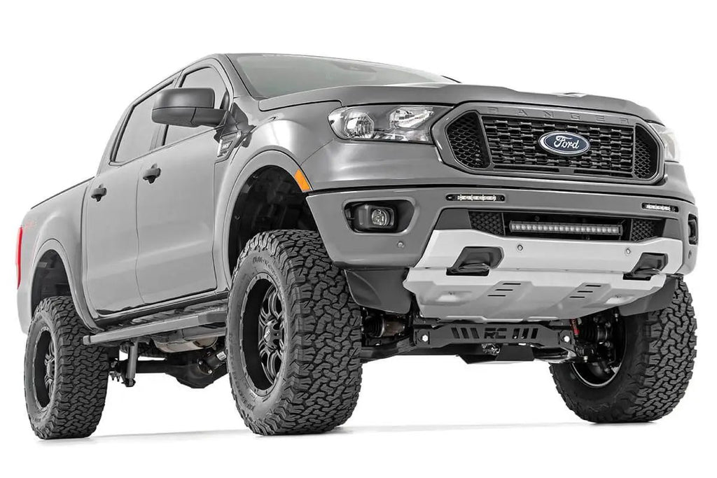 LED Light Kit | Bumper Mount | 20" Spectrum Single Row | Ford Ranger (19-23) by Rough Country
