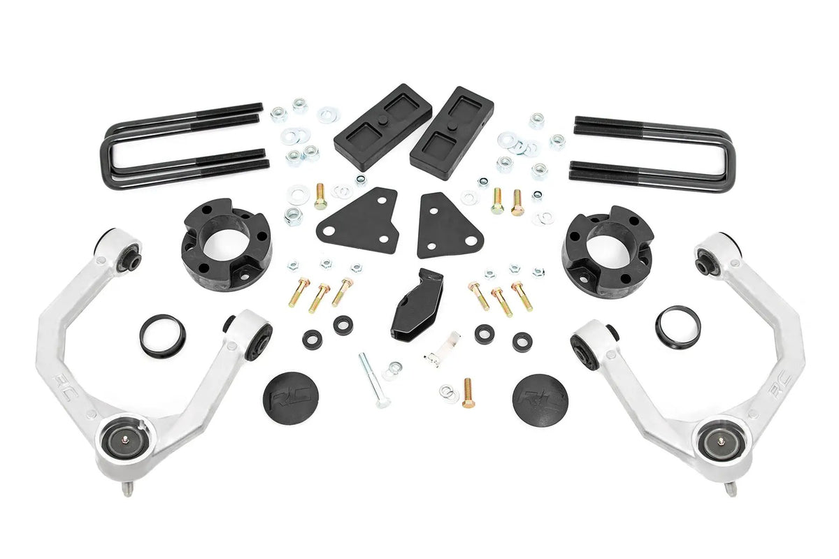 3.5 Inch Lift Kit | Forged Alum UCA | Cast Steel Knucles | Ford Ranger (19-23) by Rough Country