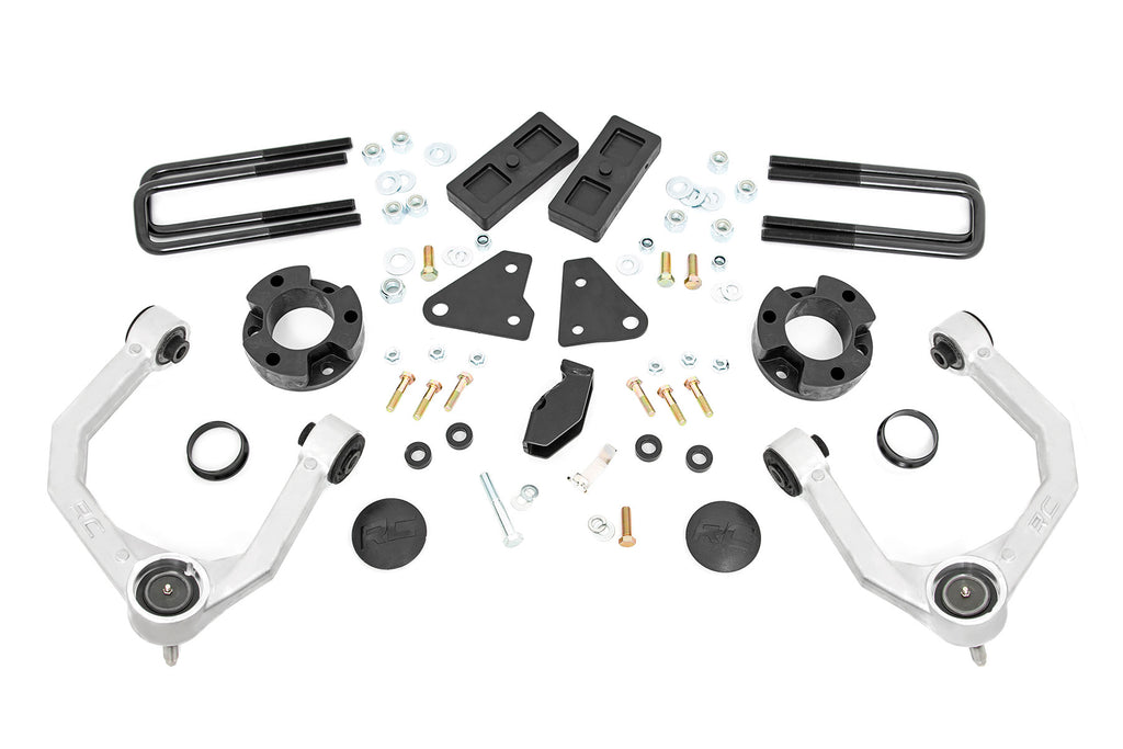 3.5 Inch Lift Kit | Forged Alum UCA | Cast Steel Knucles | Ford Ranger (19-23) by Rough Country