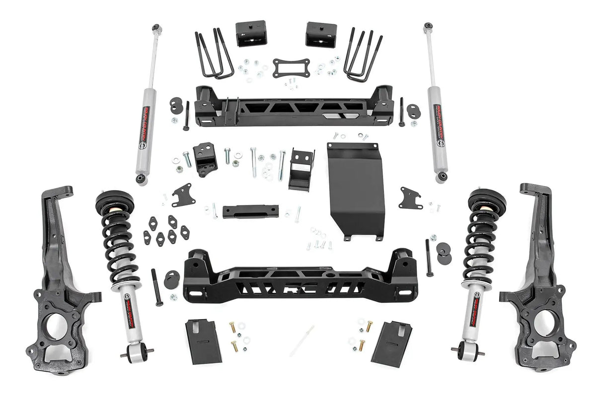 6 Inch Lift Kit | N3 Struts | Ford Ranger 4WD (2019-2023) by Rough Country