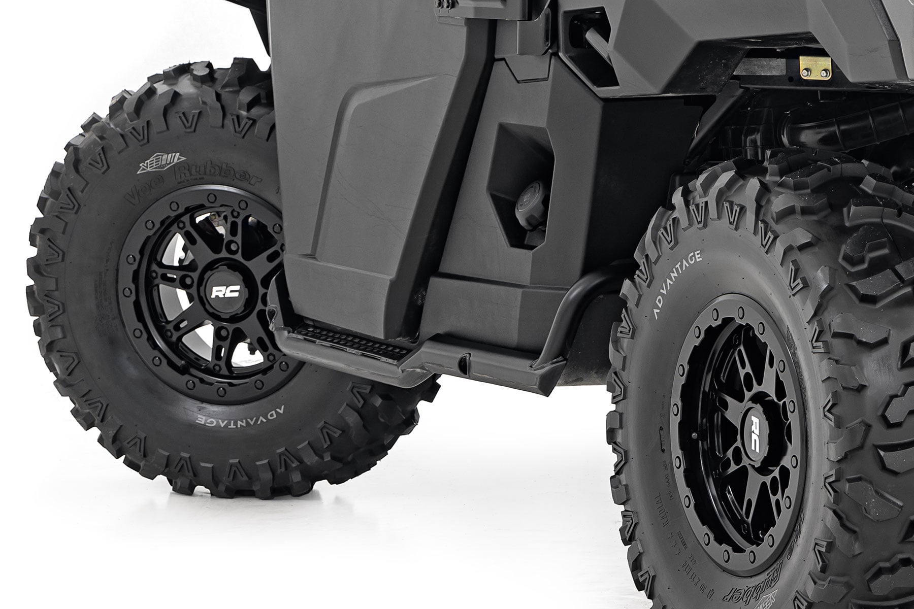 Rough Country 94 Series Wheel | UTV | Matte Black | 14x7 | 4x156 | +10mm by Rough Country