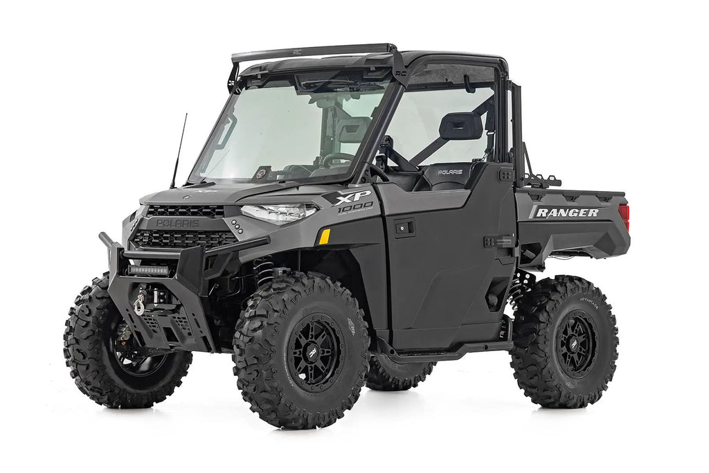 Rough Country 94 Series Wheel | UTV | Matte Black | 14x7 | 4x156 | +10mm by Rough Country