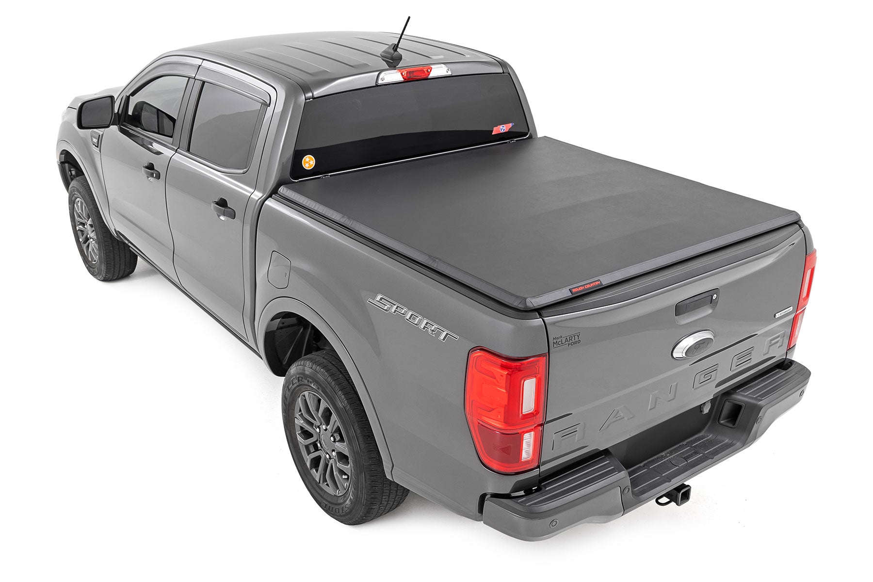 Soft Tri-Fold Bed Cover | 5' Bed | Ford Ranger 2WD/4WD (2019-2023) by Rough Country