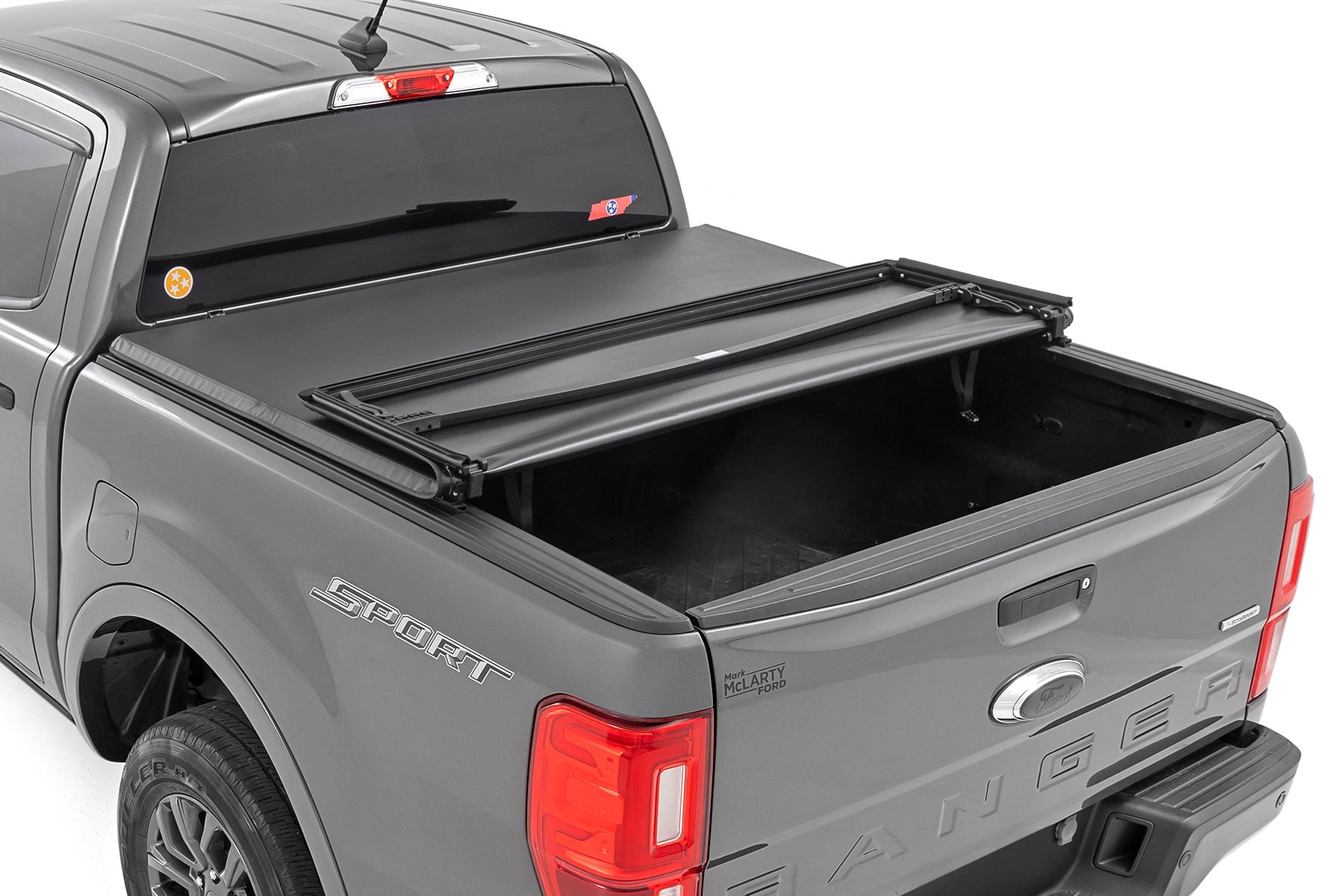 Soft Tri-Fold Bed Cover | 5' Bed | Ford Ranger 2WD/4WD (2019-2023) by Rough Country
