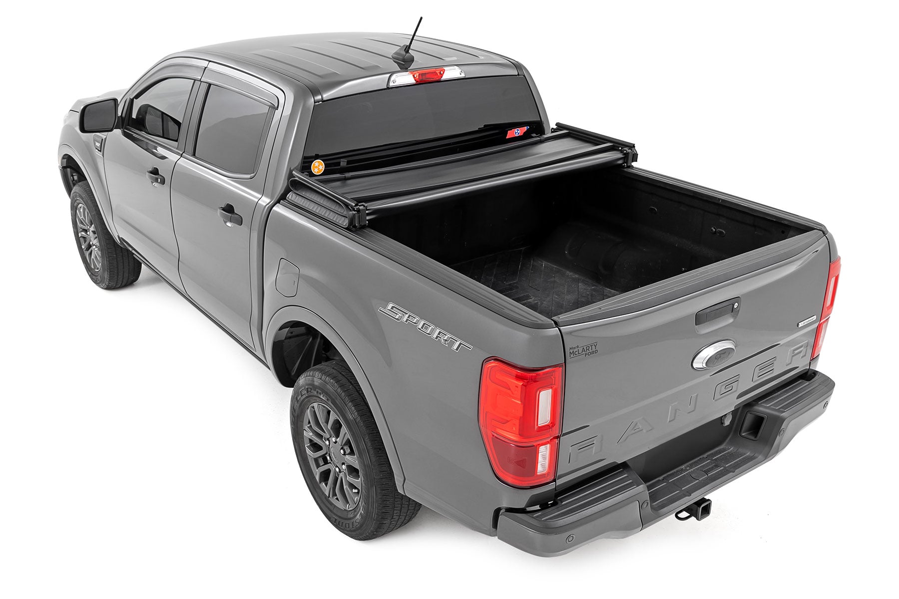 Soft Tri-Fold Bed Cover | 5' Bed | Ford Ranger 2WD/4WD (2019-2023) by Rough Country