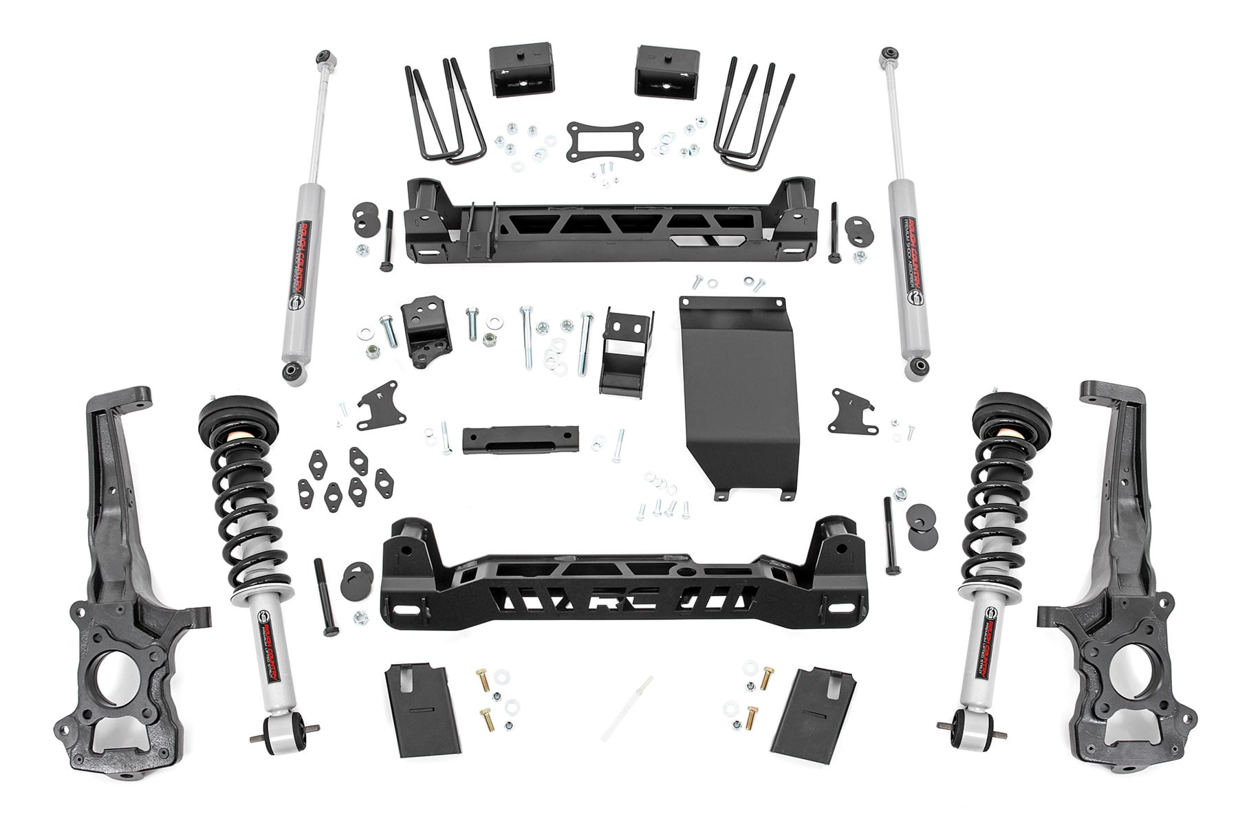 6 Inch Lift Kit | N3 Struts | Ford Ranger 4WD (2019-2023) by Rough Country
