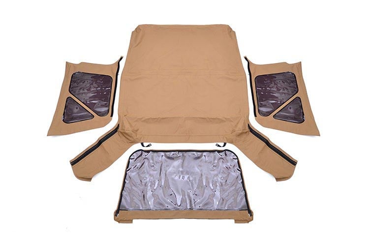 Soft Top | Replacement | Spice | Full Doors | Jeep Wrangler TJ 4WD (97-06) by Rough Country