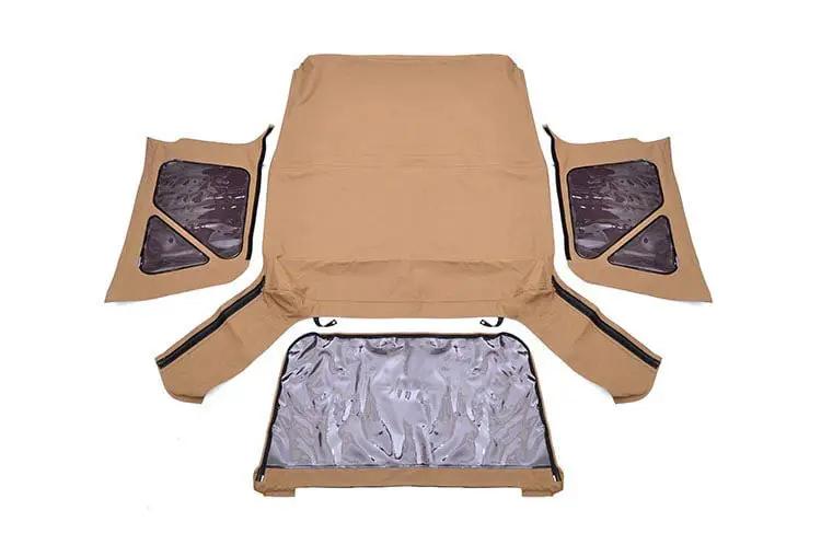 Soft Top | Replacement | Spice | Full Doors | Jeep Wrangler TJ 4WD (97-06) by Rough Country