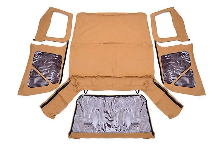 Soft Top | Replacement | Spice | Half Doors | Jeep Wrangler TJ 4WD (97-06) by Rough Country