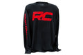 Rough Country Long Sleeve | RC Tread Sleeve | Black|3XL by Rough Country