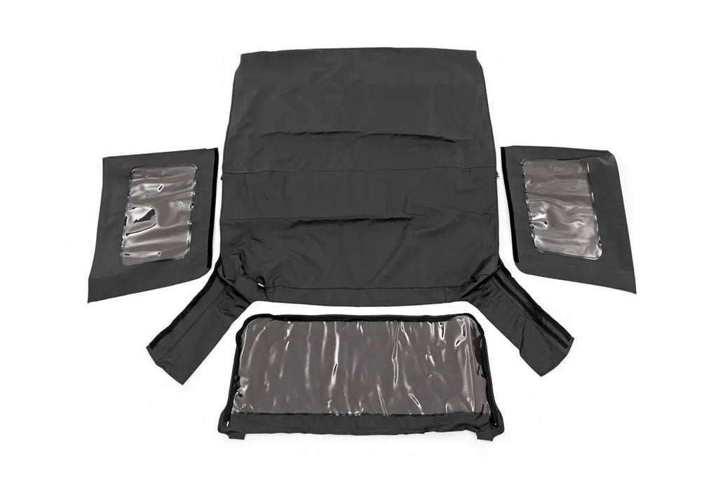 Soft Top | Replacement | Black | 2 Door | Jeep Wrangler JK 4WD (2010-2018) by Rough Country