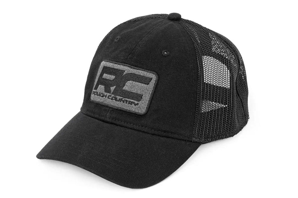Rough Country Hat | Mesh | Rough Country Patch | Black by Rough Country