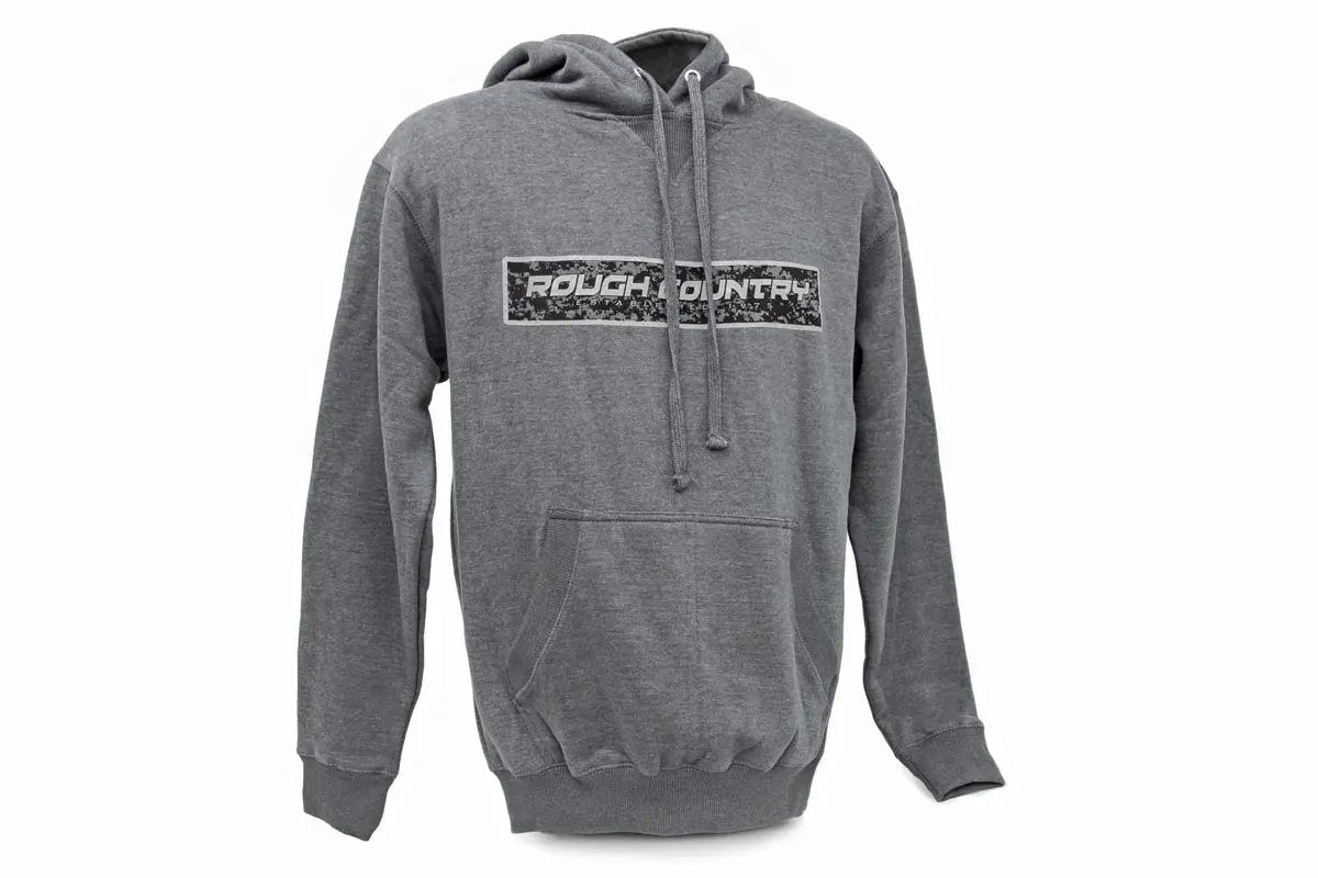 Rough Country Hoodie | Digital | Grey | MD by Rough Country